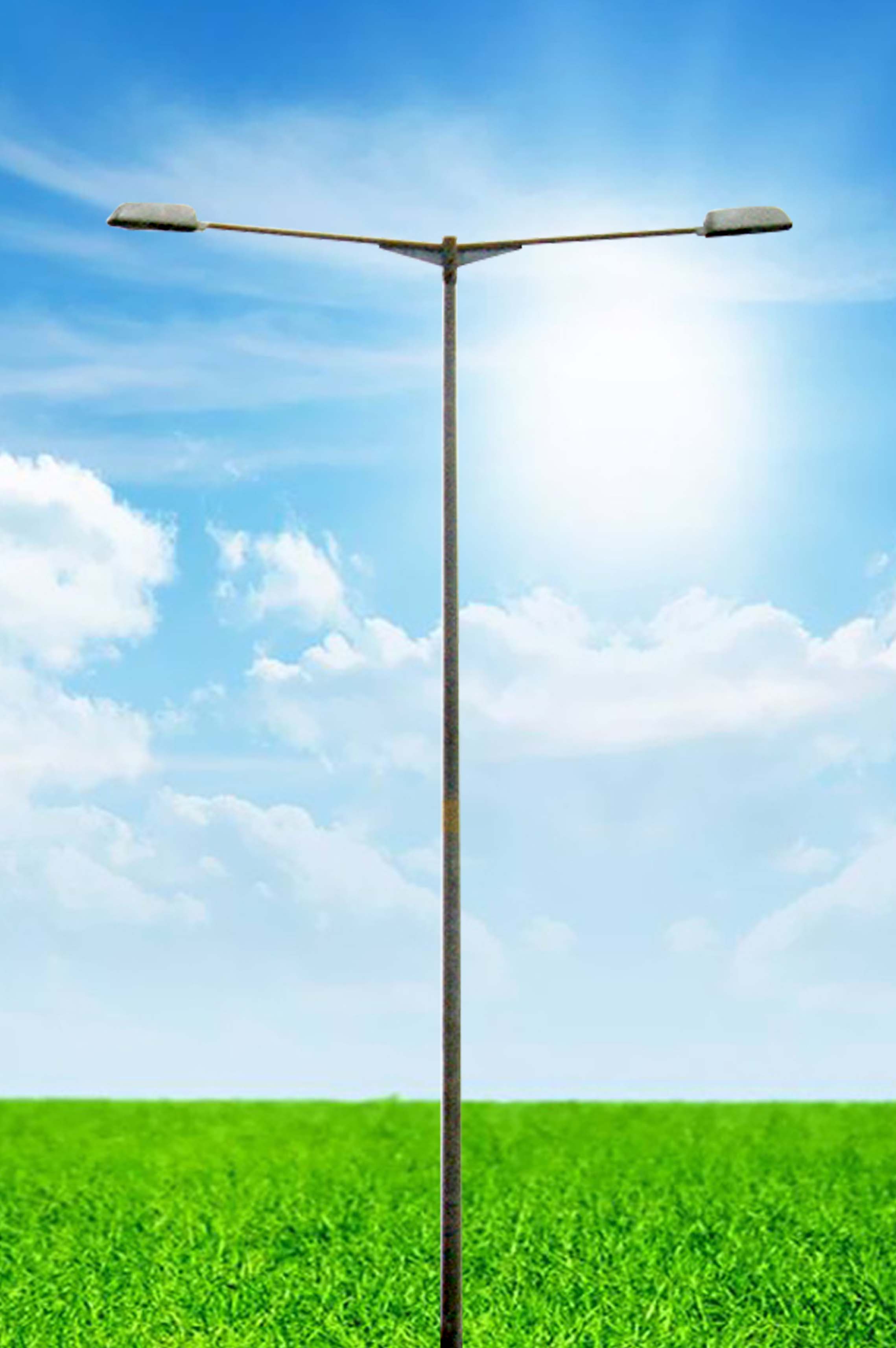 tiang PJU octagonal tipe T